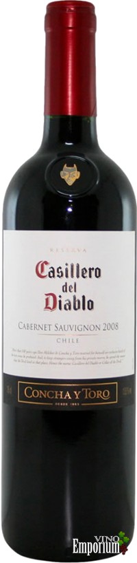 Ficha Técnica: Casillero Del Diablo Reserva Cabernet Sauvignon (2008)