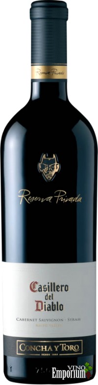 Ficha Técnica: Casillero Del Diablo Reserva Privada Cabernet Sauvignon - Syrah (2011)
