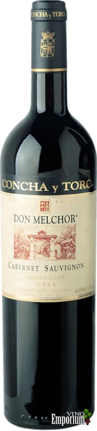 Ficha Técnica: Don Melchor Cabernet Sauvignon (1988)