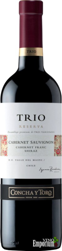 Ficha Técnica: Trio Reserva Cabernet Sauvignon