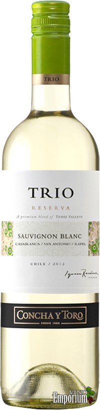 Ficha Técnica: Trio Reserva Sauvignon Blanc (2012)
