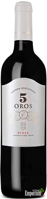 Ficha Técnica: 5 Oros Vendimia Seleccionada (2012)