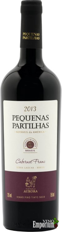Ficha Técnica: Aurora Pequenas Partilhas Notáveis da América Cabernet Franc (2013)