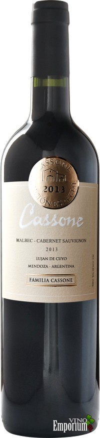 Ficha Técnica: Cassone Edición Especial Malbec-Cabernet Sauvignon (2013)