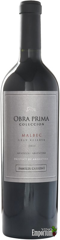 Ficha Técnica: Obra Prima Colección Gran Reserva Malbec (2011)