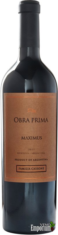 Ficha Técnica: Obra Prima Maximus Gran Reserva Familiar (2011)