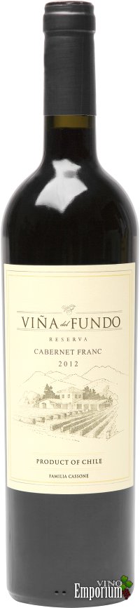 Ficha Técnica: Viña del Fundo Cabernet Franc Reserva (2012)