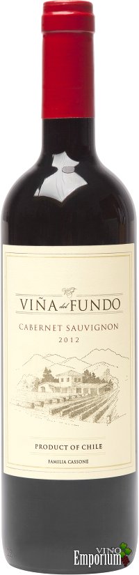 Ficha Técnica: Viña del Fundo Cabernet Sauvignon (2012)