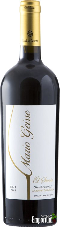 Ficha Técnica: Mario Geisse El Sueño Gran Reserva Cabernet Sauvignon (2011)