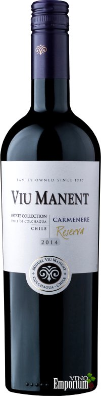 Ficha Técnica: Estate Collection Reserva Carmenere (2014)