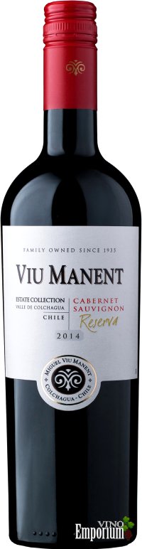 Ficha Técnica: Estate Collection Reserva Cabernet Sauvignon (2014)