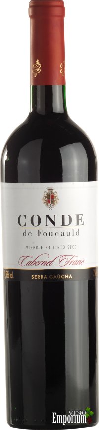 Ficha Técnica: Conde de Foucauld Cabernet Franc