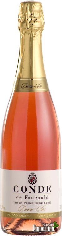 Ficha Técnica: Conde de Foucauld Espumante Demi-Sec Rosé