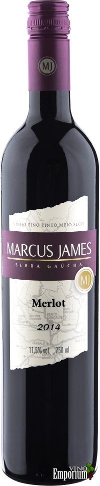 Ficha Técnica: Marcus James Merlot (2014)