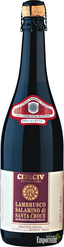 Ficha Técnica: CIV & CIV Lambrusco Salamino di Sta. Croce Demi-Sec