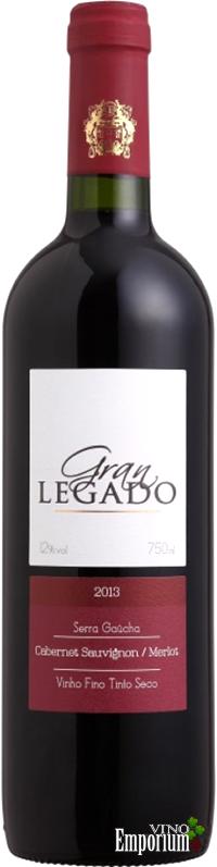 Ficha Técnica: Gran Legado Cabernet Sauvignon - Merlot (2013)