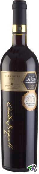 Ficha Técnica: La Joya Carmenère Gran Reserva (2004)