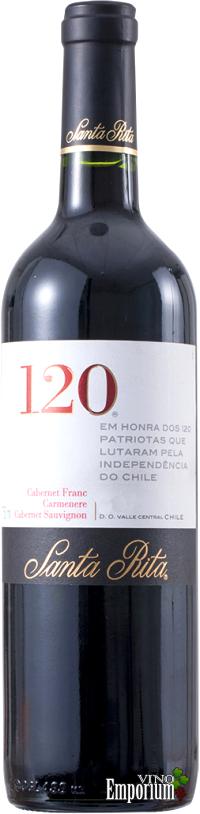 Ficha Técnica: 120 Carmenere - Cabernet Franc - Cabernet Sauvignon (2013)