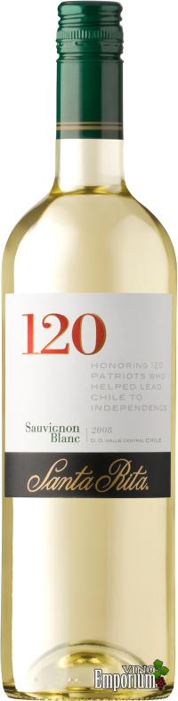 Ficha Técnica: 120 Sauvignon Blanc (2008)
