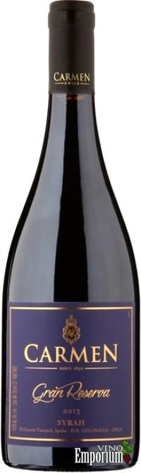 Ficha Técnica: Carmen Gran Reserva Syrah (2013)