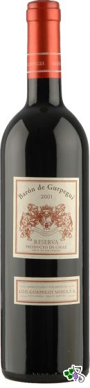 Ficha Técnica: Baron de Gurpegui Reserva (2001)