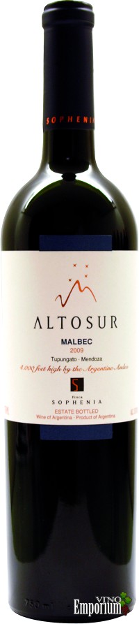 Ficha Técnica: Altosur Malbec (2009)