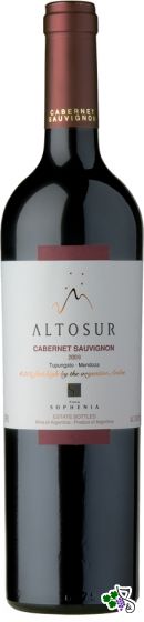 Ficha Técnica: Altosur Cabernet Sauvignon (2009)