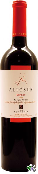 Ficha Técnica: Altosur Merlot (2008)
