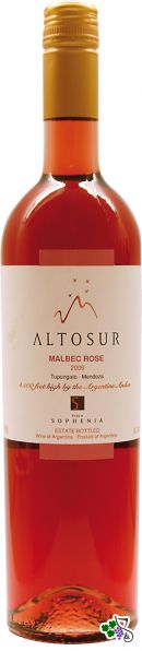 Ficha Técnica: Altosur Malbec Rosé (2009)