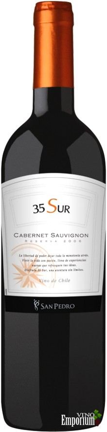 Ficha Técnica: 35 Sur Cabernet Sauvignon (2006)