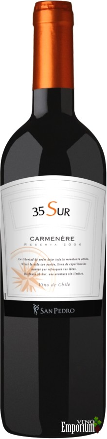 Ficha Técnica: 35 Sur Carmenère (2006)