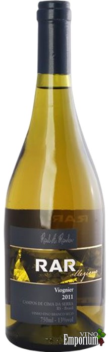 Ficha Técnica: RAR Collezione Viognier (2011)