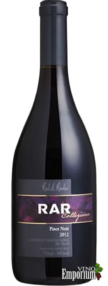 Ficha Técnica: RAR Collezione Pinot Noir (2012)